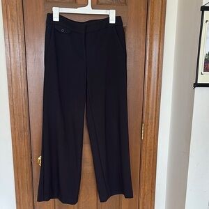LOFT Black Wide Leg Pants for Effortless Style